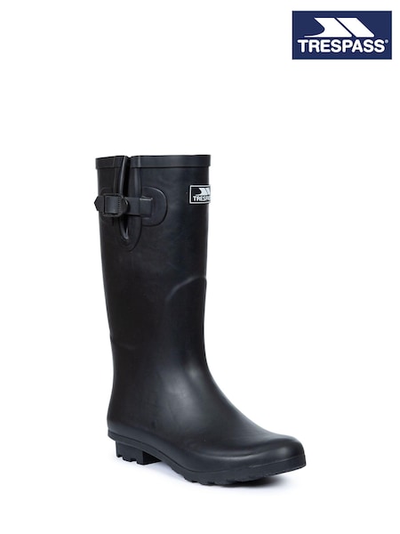 Trespass Damon Black Wellies (956386) | 261 LEI
