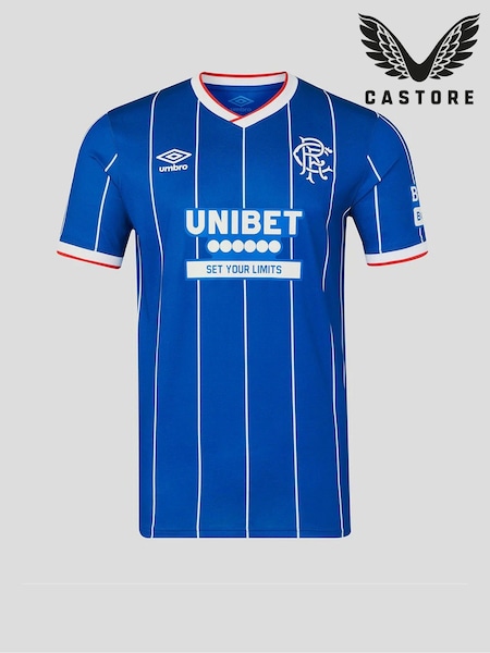 Blue - Regular Castore Rangers Home 26/27 Short Sleeve Football Shirt