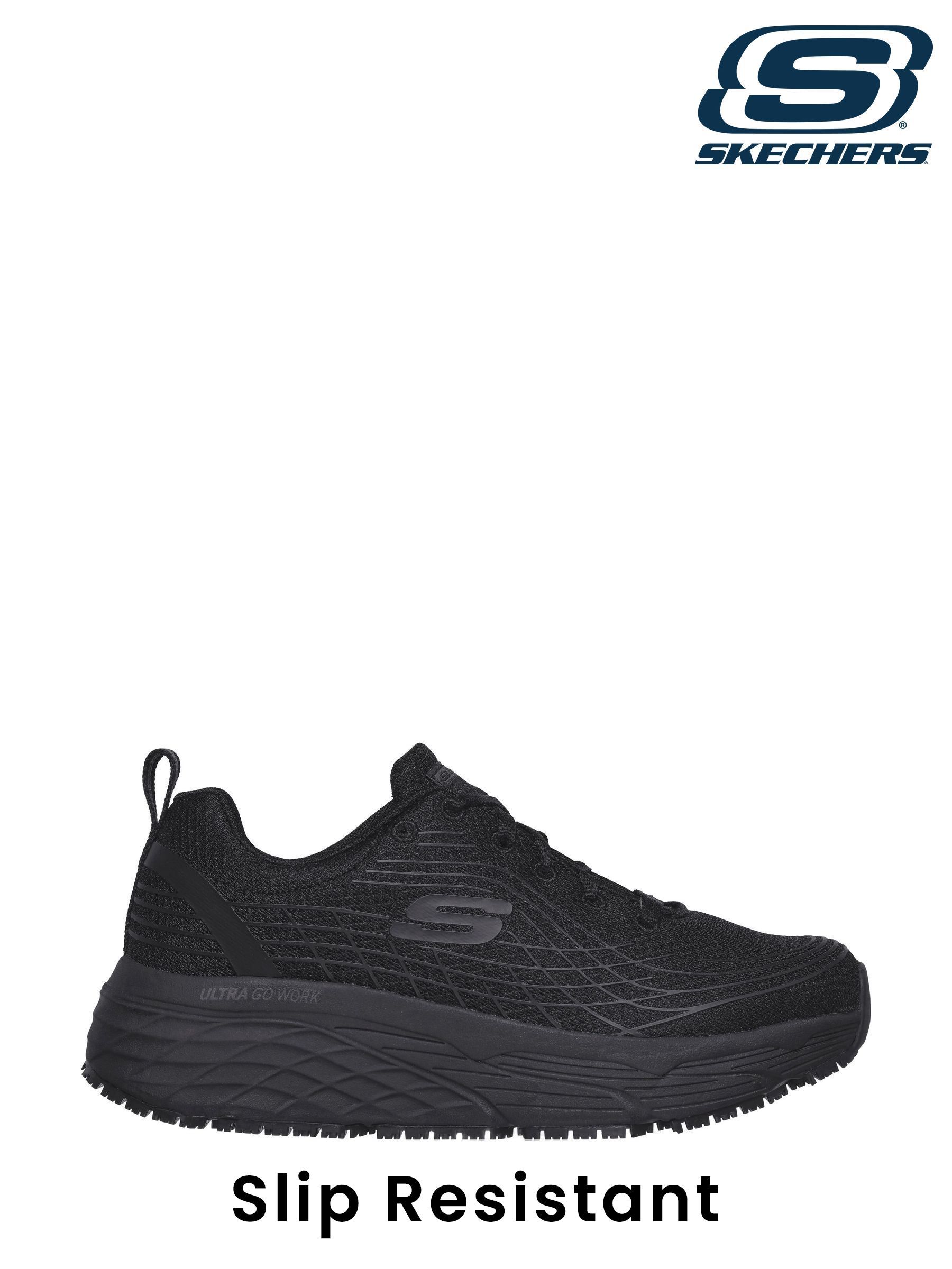Women's skechers elite black new arrivals