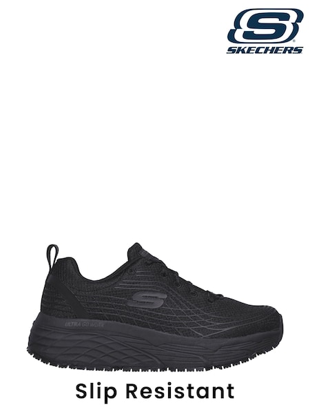 Skechers Black Womens Elite Slip Resistant Arch Fit Trainers (957623) | €111