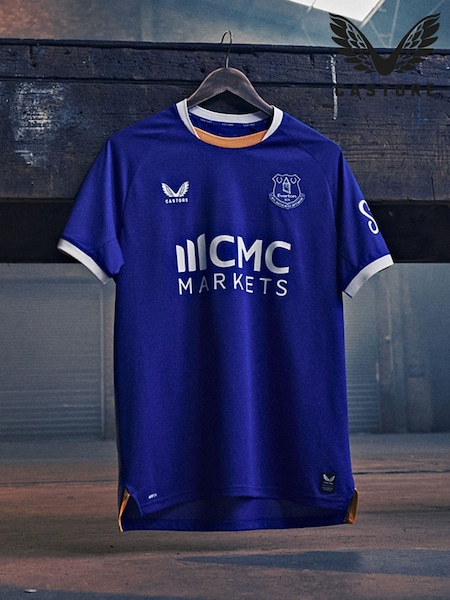 Blue - Regular Castore Everton Home 26/27 Short Sleeve Football Shirt