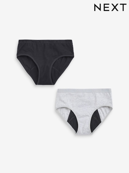 Yksivärinen - Heavy Flow Period Pants 2 Pack (7-16yrs) (958147) | €30 - €34