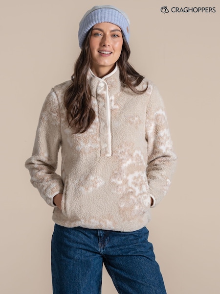 Natural - Craghoppers X National Trust Rosemary Ii Overhead Fleece