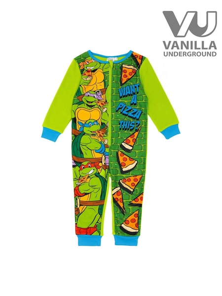 Vanilla Underground Green Ninja Turtles Fleece Kids All-In-One (958923) | €26