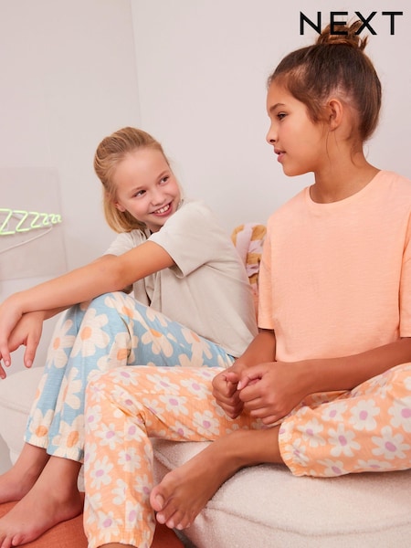 Fluro Orange/Bleu - Joggers Pyjamas 2 Pack (3-16yrs) (959357) | € 10 - 14 €