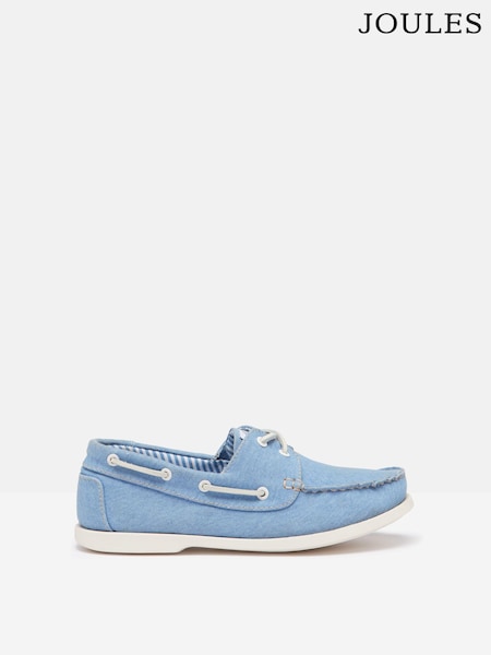 Joules Joules X Chatham Blue Jetty Deck Shoes (959823) | SGD 114