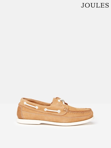 Joules Joules X Chatham Brown Pier Deck Shoes (959880) | SGD 172