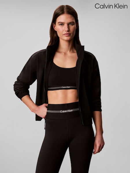 Black - Calvin Klein Low Support Quick Dry Sports Bra