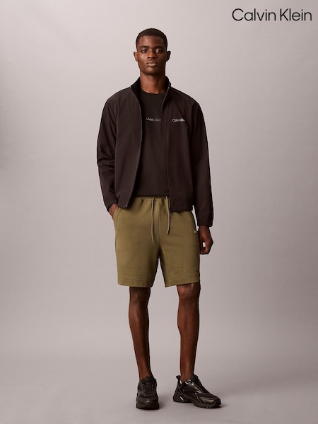Brown - Regular Calvin Klein Heavyweight French Terry Shorts