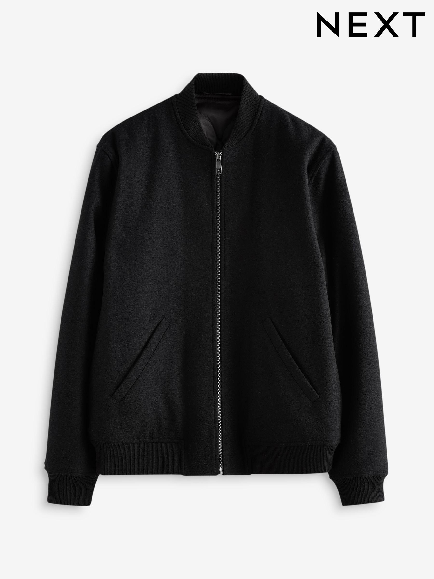 Mens Bomber Jackets Suede Leather Flight Jackets Next