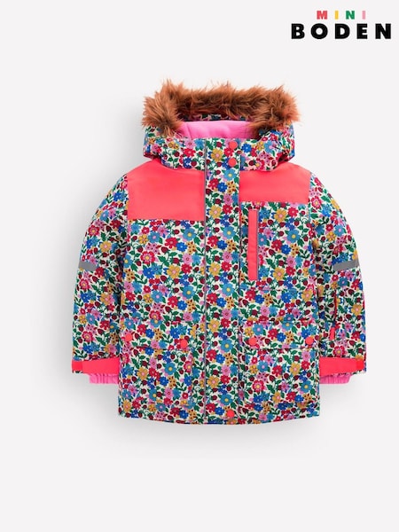 Pink - Boden Wasserabweisender Allwetter-Mantel