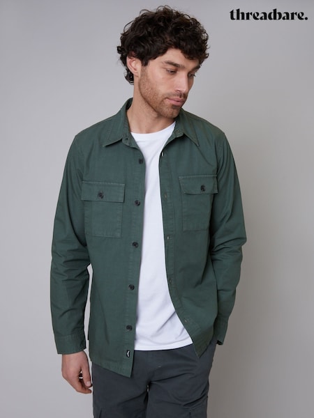 Threadbare Green Chrome Lightweight Jacket (962335) | €39