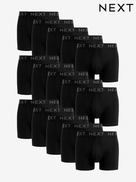 أسود - حزمة من 15 - A-Front Boxers (962805) | ‏297 د.إ.‏