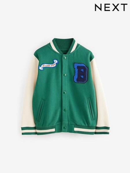 Green Varsity Bomber Jacket (3-16yrs) (963208) | €28 - €36