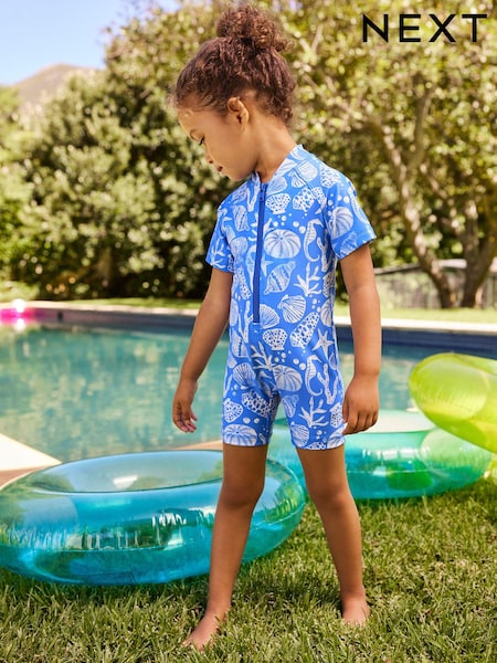 Blue Sunsafe Swimsuit (3mths-7yrs) (963709) | €13 - €15