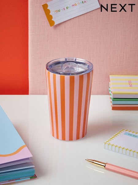 Multi Striped Travel Cup (963737) | AED32