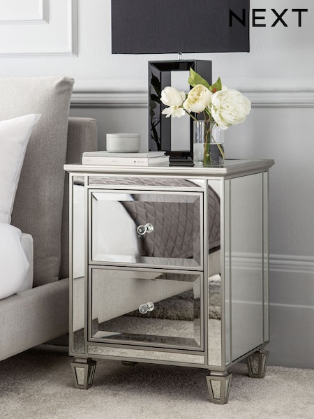 Mirror Fleur 2 Drawer Bedside Table (963960) | €400
