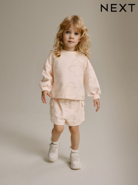 Cream - Crew and Shorts Set (3mths-7yrs) (965737) | € 10 - € 13