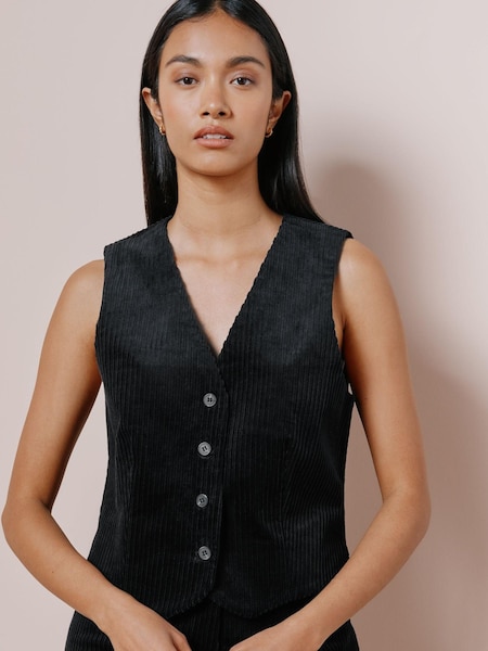 Albaray Cord Black Waistcoat (965839) | €41.50