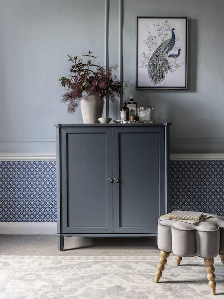 Laura Ashley Dusky Seaspray Henshaw Drinks Cabinet (966310) | €1,858.50