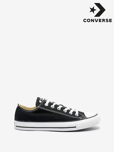 Converse Black Wide Fit Chuck Taylor All Star Ox Trainers (967374) | €86