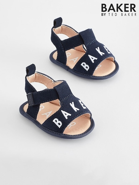 Baker by Ted Baker Baby Boys Navy Padders Sandals (967442) | 7 €
