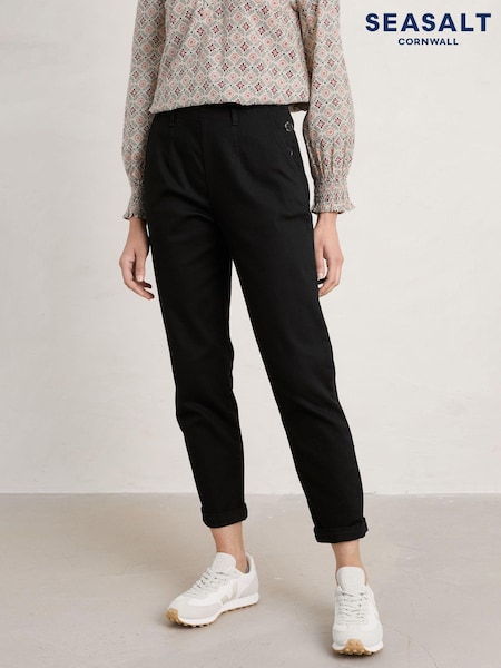 Tintenschwarz - Seasalt Cornwall Waterdance Trousers (969000) | 91 €