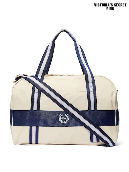 Victoria's Secret PINK Canvas Cream The Weekender Bag (969019) | €57