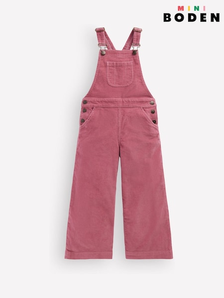 Pink - Boden Wide Leg Dungarees