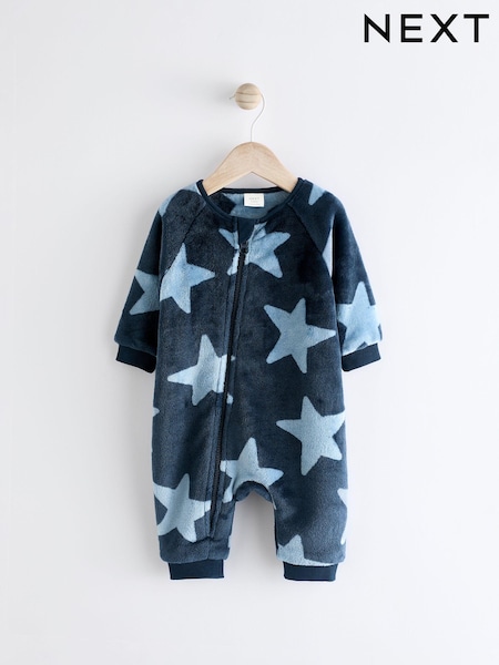 Blue Star Fleece Sleepsuit (969299) | AED42 - AED49