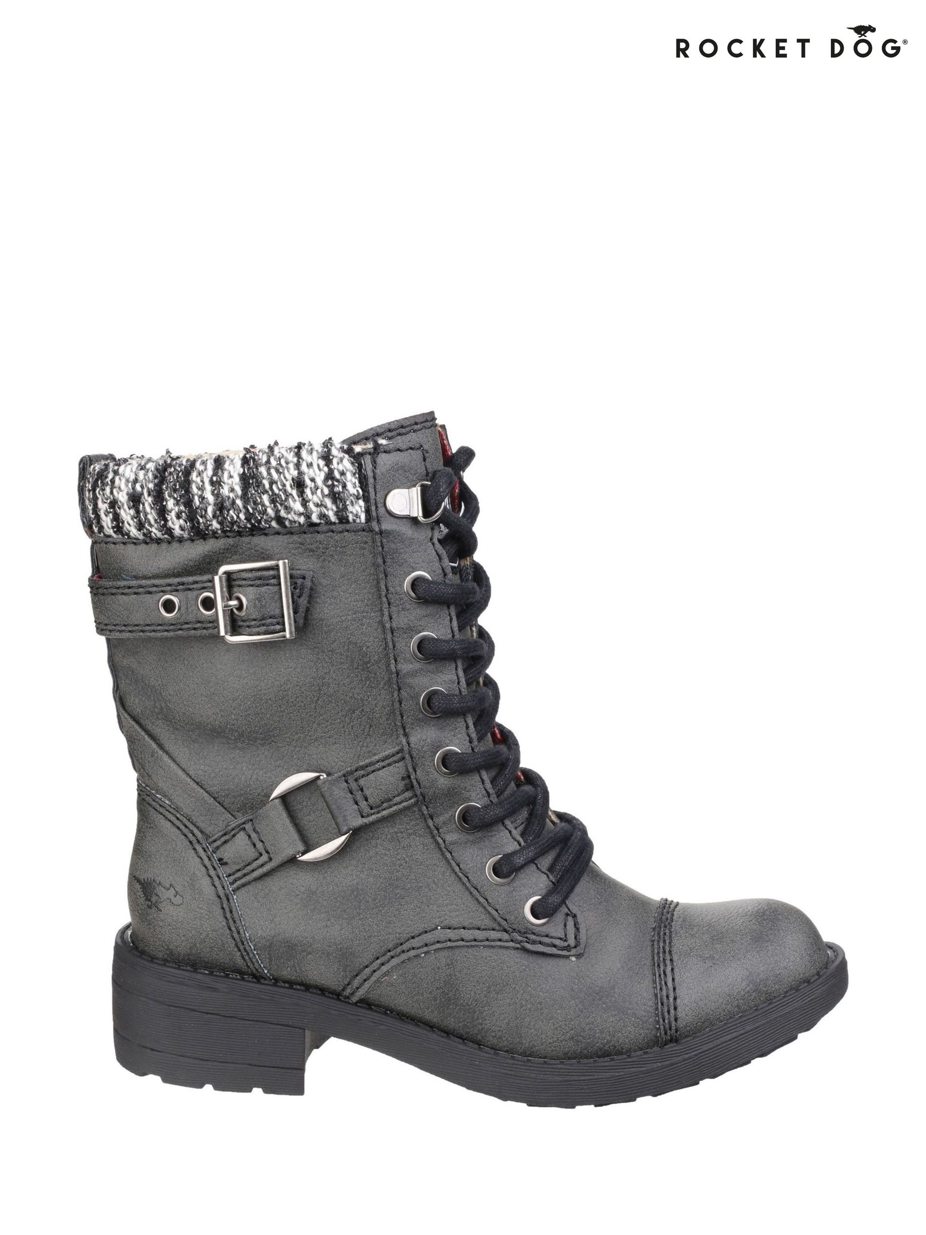 Rocket dog black thunder blankie boots deals