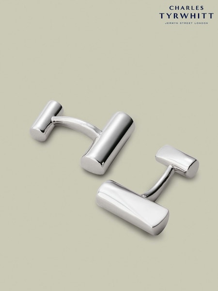 Grey - Regular Charles Tyrwhitt Bar Cufflink