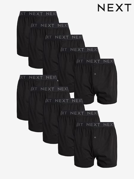 Black 10 pack Boxers (971566) | $95
