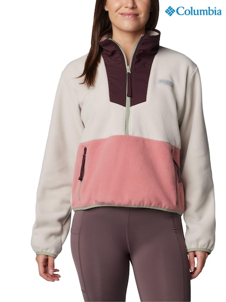 Columbia Sequoia Grove QZ Colour Block Brown Fleece (972991) | €36