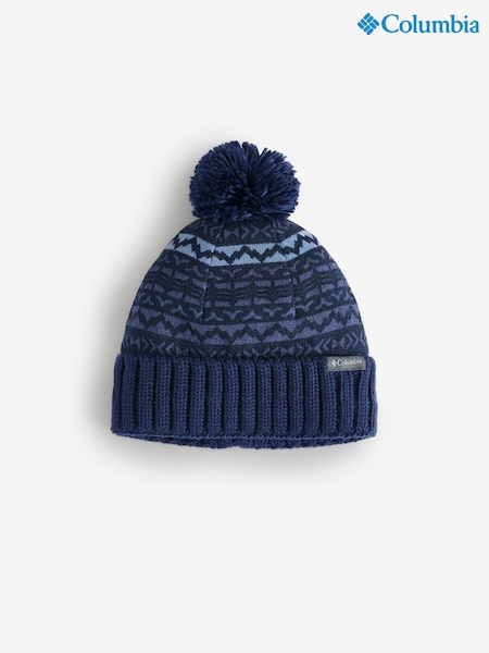 Columbia Navy Sweater Weather Pom Beanie (973665) | 35 €