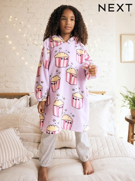 Popcorn violet lilas - Blanket Hoodie (3-16yrs) (973977) | € 21 - € 29