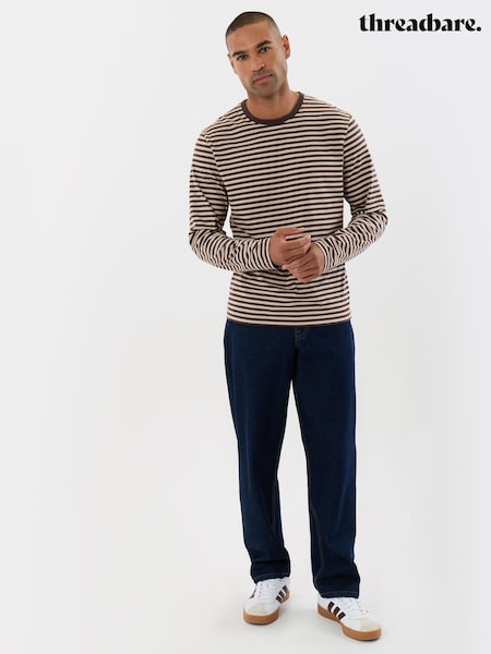 Blue - Regular Threadbare Loose Fit Jeans