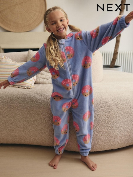 Blue/Pink Donut Fleece All-In-One (1.5-16yrs) (974483) | R$ 205 - R$ 335