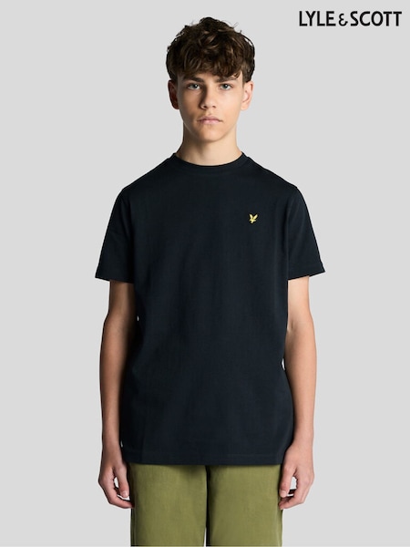 أزرق - تي شيرت سادة من Lyle & Scott