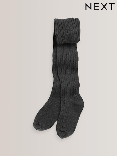 Faszén Szürke - Cotton Rich Cable Tights (974523) | 2 990 Ft - 4 190 Ft