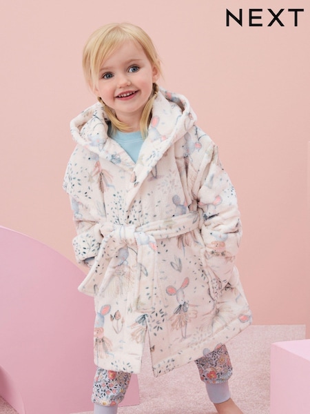 צבע שמנת, עכבר פיה - Soft Touch Fleece Dressing Gown (9mths-10yrs) (974570) | ‏59‏₪ - ‏75‏ ₪