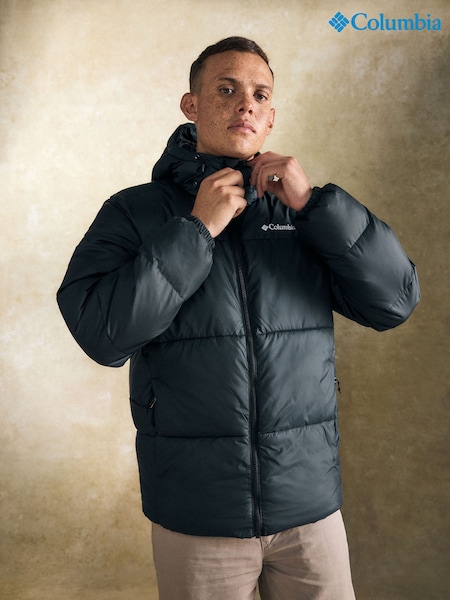 Columbia Puffect II Hooded Padded Black Jacket (974895) | €208
