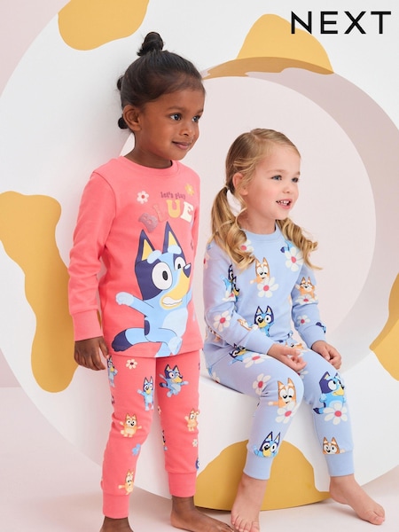 Bluey/Red License Pyjamas 2 Pack (12mths-8yrs) (975771) | €40 - €48