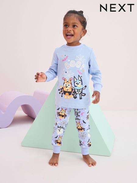 Blue Bluey License Halloween 100% Cotton Pyjamas (9mths-8yrs) (975778) | 51 QAR - 62 QAR