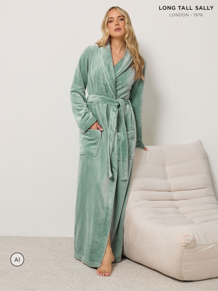 Πράσινο - Long Tall Sally Super Luxe Μάξι Ρόμπα