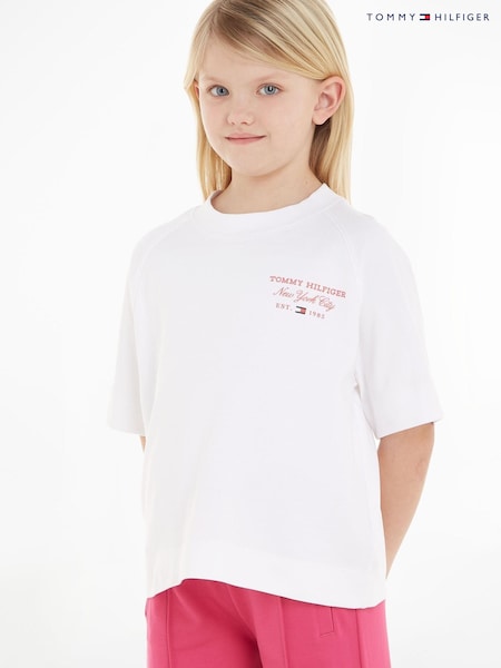 Tommy Hilfiger Kids Script White T-Shirt (975960) | € 19 - € 22