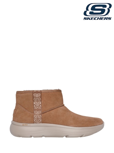 Skechers Brown On The Go Encore Boots (976699) | AED201