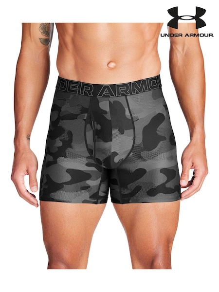 הדפס שחור - Under Armour Performance Tech Printed Boxers 3 Pack (977088) | ‏171‏₪