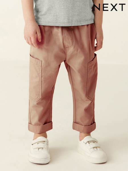 وردي مشمشي - Side Pocket Pull On Trousers (3mths-7yrs) (977325) | ‏28 د.إ.‏ - ‏ 35‏ د.إ.