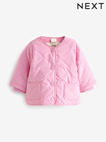 Pink - Baby Quilted Jacket (0mths-2yrs) (977388) | 19 € - 21 €